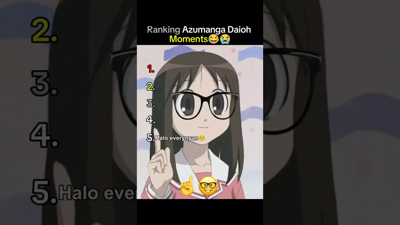 Top 5 Funniest Azumanga Daioh Moments 🤣🔥 | Instant Laughter Guaranteed! 