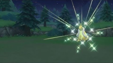 Shiny Floatzel From PokeRadar