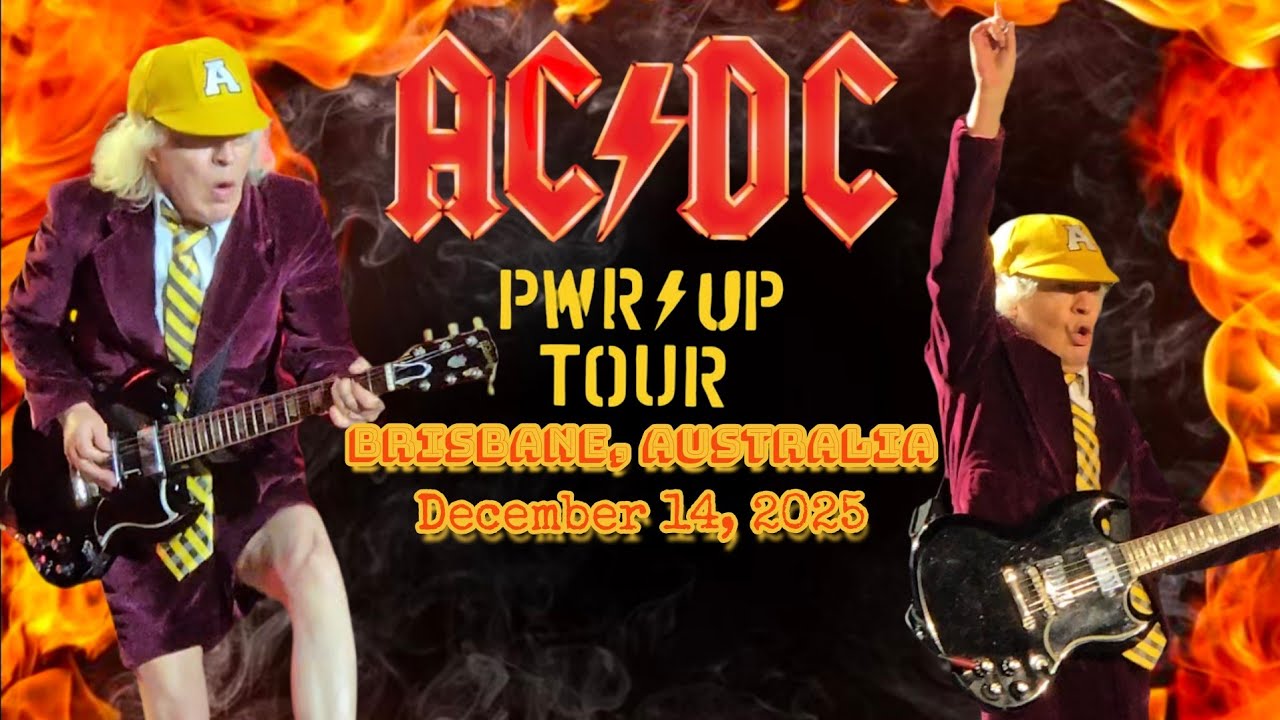 AC/DC - Live In Brisbane, Australia - Full Show - December 14, 2025 ...