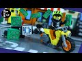 Lego Motor Bike ATM Robbery Ice Cream Crooks Bank Robbery Hospital Heist Compilation Police Catch