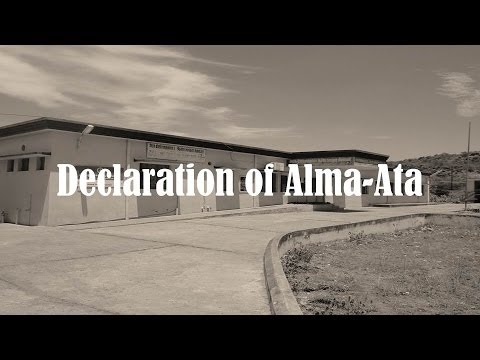 Declaration Of Alma-Ata