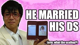 HE MARRIED HIS DS!?! (Yeah, I don’t think you’re supposed to do that) @supjer