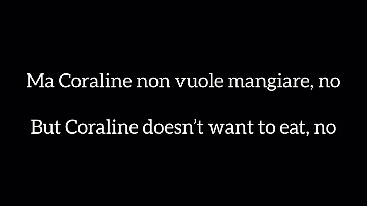 Mneskin - Coraline (Lyrics + English translation)