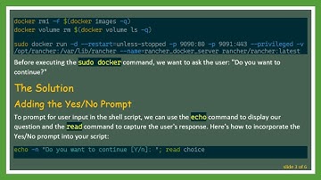 How to Prompt for Yes/No in a Linux Shell Script