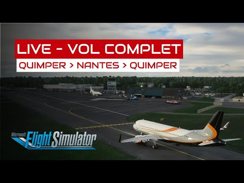 [Flight Simulator] Vol complet Quimper - Nantes en A320neo