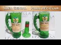 idea para reciclar botellas .COMO CORTAR GARRAFA DE VIDRO (recycle glass bottles)