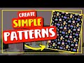 Create Simple &amp; Easy Patterns In Canva for KDP Low Content Covers
