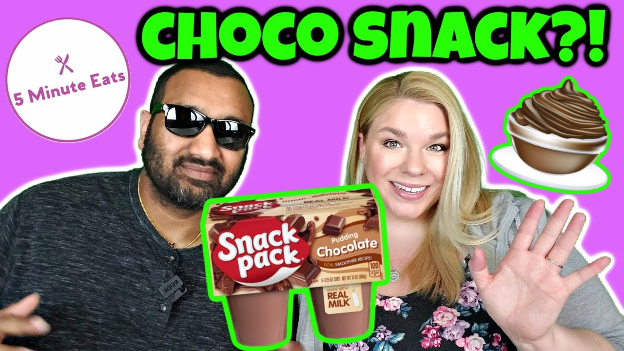 Snack Pack Pudding Chocolate Review YouTube