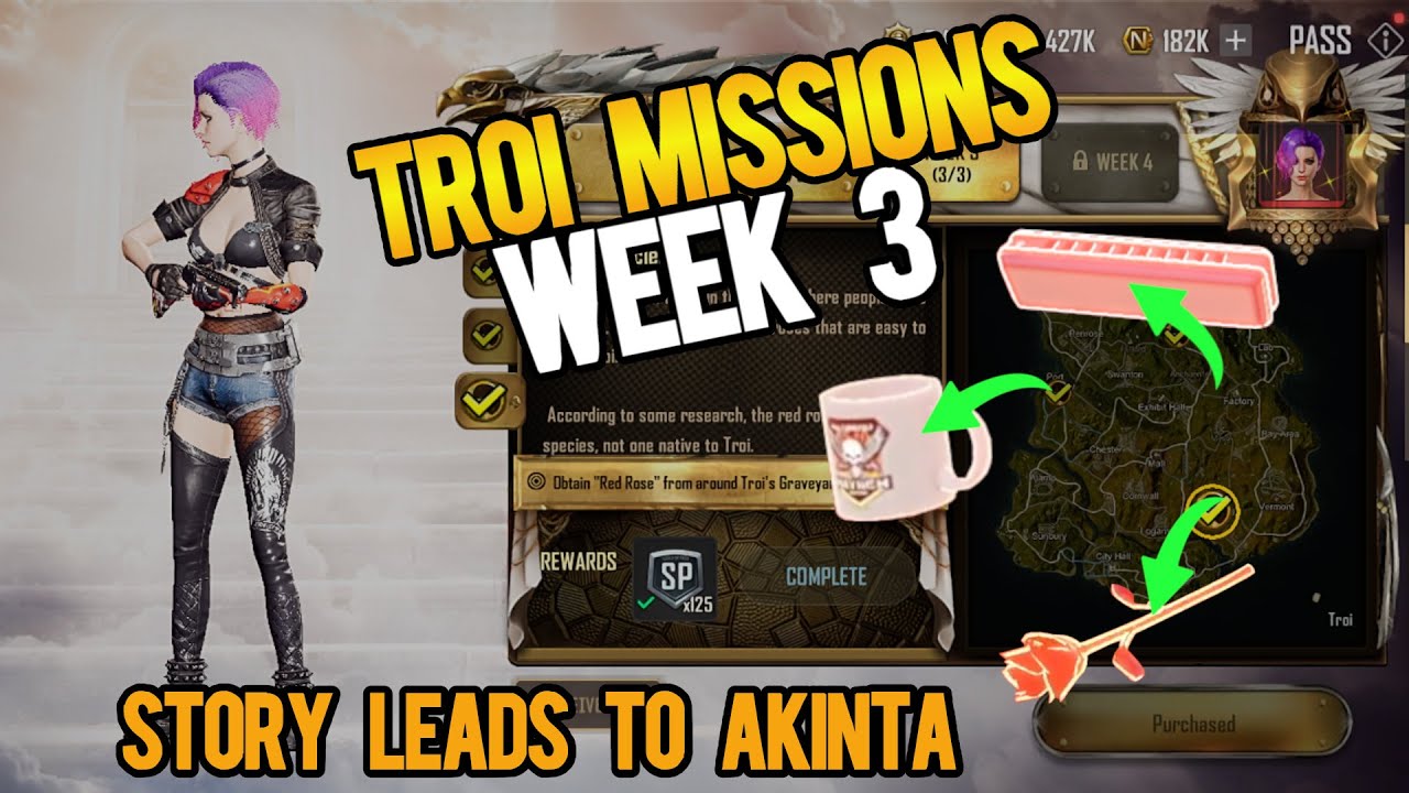 The Story leads to Akinta! SP Volume 11 Week 3 Mission Locations | New State Mobile