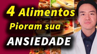 4 alimentos pioram sua ansiedade