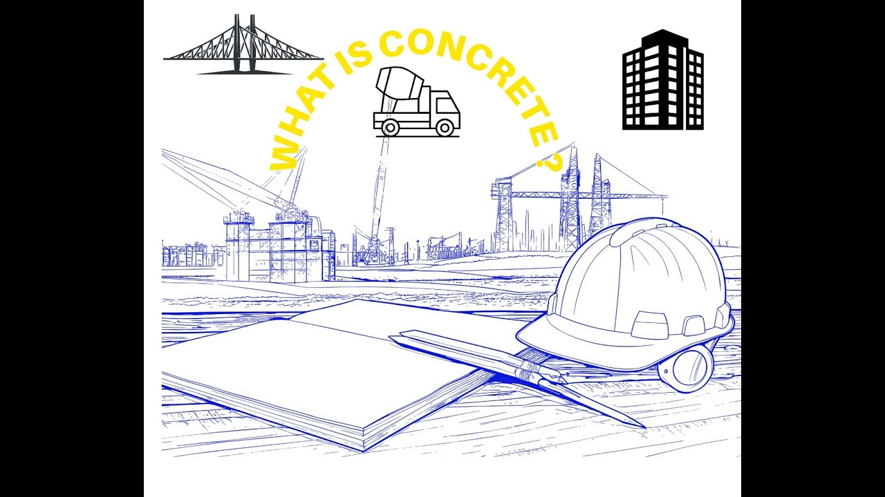 What is concrete?কংক্রিট কি?, building material,construction work.