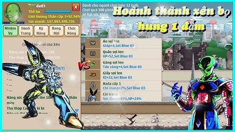 Ngọc Rồng Blue - Cầm Sét Blue 3 Namec Một Hít Hoàn Thành Nhiệm Vụ Xên Bọ Hung !