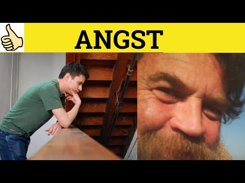 🔵 Angst Angsty - Angst Meaning - Angsty Examples - Angst Definition - C2 Vocabulary