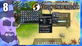 Logistics bots, research, and more automation | Dyson Sphere Program | Let's Play | Part 8