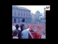 SYND 18 6 76 COMMUNIST GENERAL SECRETARY ENRICO BERLINGUER ADDREESSES RALLY IN NAPLES