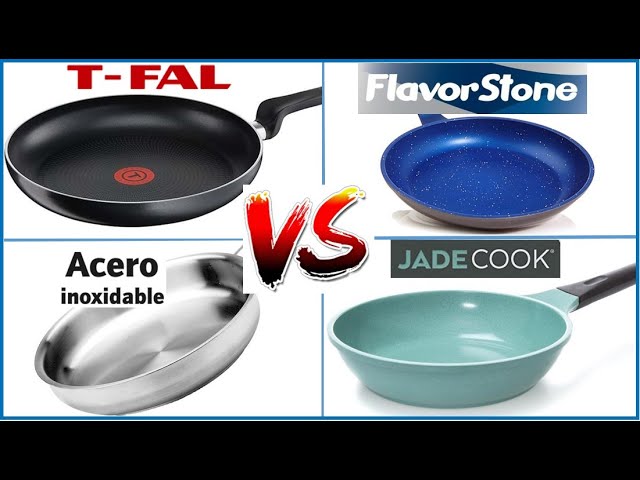 Este es el mejor Sartén. Flavor stone, Jade cook, Tefal, Acero inoxidable, | Chef Roger Oficial