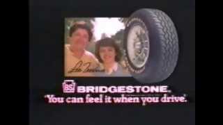 Bridgestone tire ad with Lee Trevino/Lesley Trevino from 1982