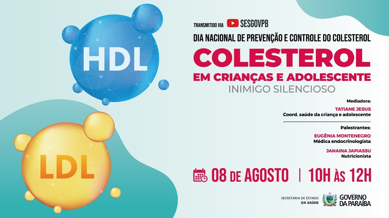 Dia Nacional de Prevenção e Controle do Colesterol em Crianças e ...