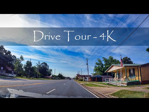 Jesup, Georgia - Driving Tour - 4K - USA