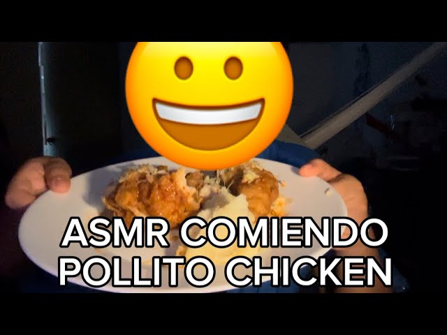 •º ASMR COMIENDO POLLITO CHICKEN mientras veo Violet Evergarden (chillé)º•