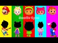 Wrong eyes👀 NEW EPISODES/ Bebefenn AND Cocomelon AND D Billions -DAME TU COSITA Puzzle Wrong Heads