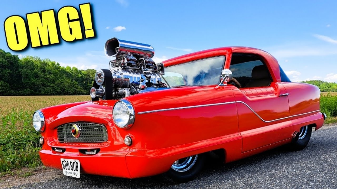 Tiny Car, BIG Power: 1000HP '57 Nash MELTS Tires