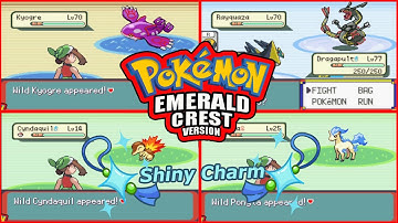 How To Get a Shiny Charm! | Pokémon Emerald Crest GBA Rom Hack