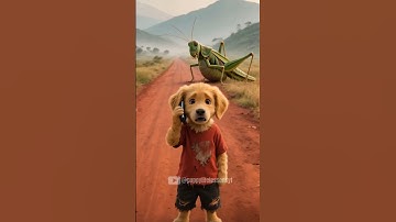 The poor puppy rescue pregnant grasshopper #puppy #rescue #grasshopper #animals #kindness #funny