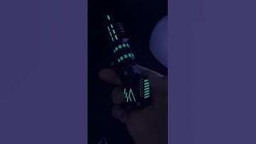 DIY Glow in the dark after this, looks very sci-fi#glowinthedark #fidgetslider #EDC #fidgettoys