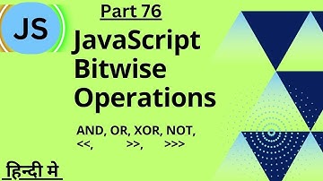 JavaScript Bitwise Operations@arvindProgramming