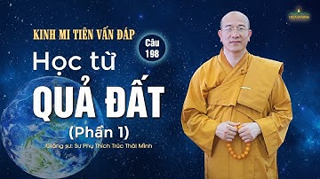 Học từ quả đất (Phần 1) | Kinh Mi Tiên vấn đáp câu 198 | Thầy Thích Trúc Thái Minh