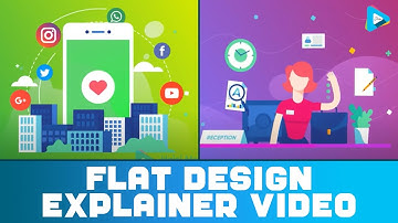Flat Design Explainer | Explainer Video Production | Best Explainer Video | Cartoon Explainer Video
