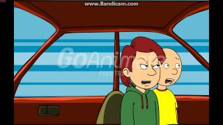 Caillou Drives And Get Grounded