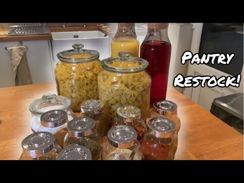 RESTOCKING THE PANTRY CUPBOARD! *FAIL* | Eleanor Grace