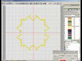 Symmetric drawing in Bead-n-Stitch software https://bead-n-stitch.com/