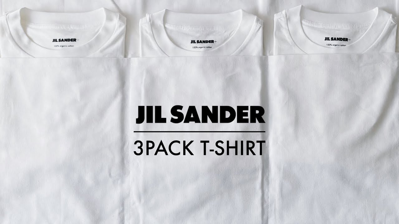 ジルサンダープラスのパックTシャツ｜JIL SANDER＋