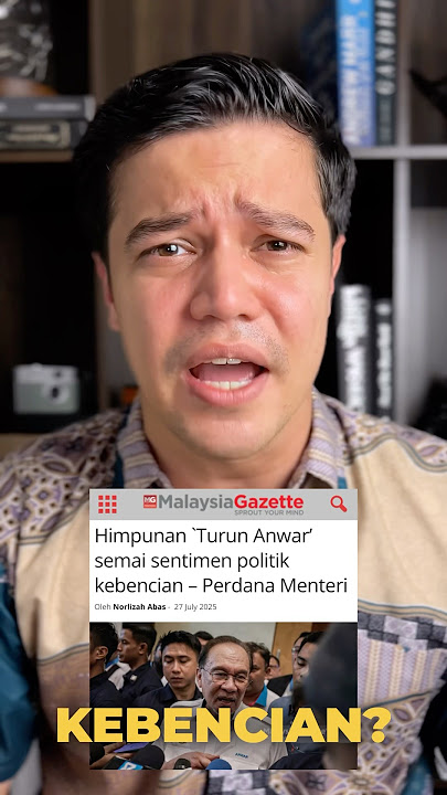 Anwar rasa diri dibenci ke? 🤔