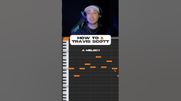 How To Make 🤯 Travis Scott Melodies! #flstudio #musicproduction #melodytutorial