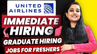 United Airlines Recruitment 2023 Airlines Job Vacancy 2023 Graduate Job Vacancy 2023