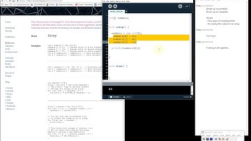 Arrays and for loops, part 1