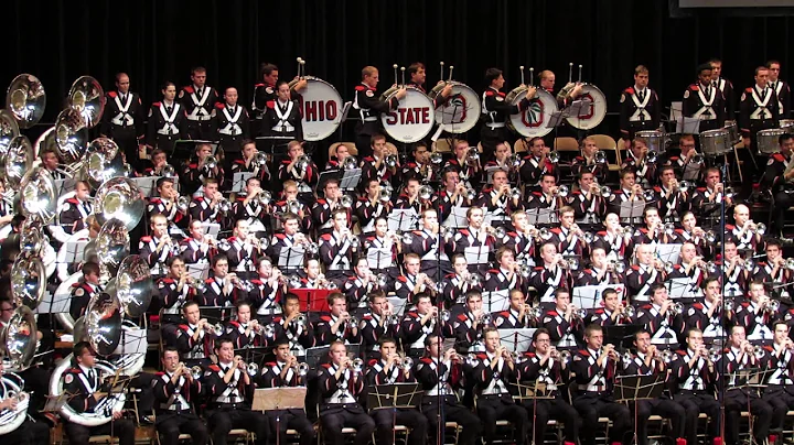 Ohio State Marching Band 2013 Concert Eternal Father The Navy Hymn 11 10 2013
