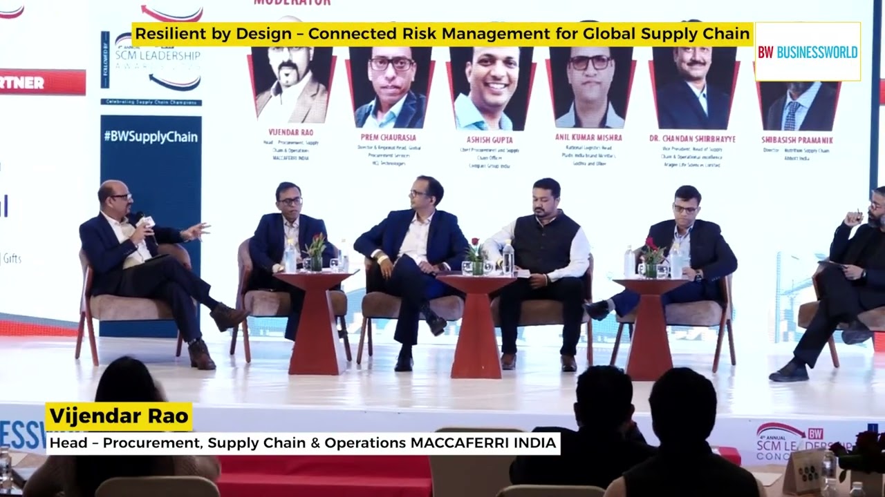 Resilient by Design–Connected Risk Management for Global Supply Chain | BW SCM Summit & Awards 2025