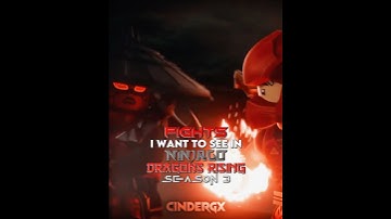 Fights I want to see in Ninjago Dragons Rising Season 3 ⚔️| Ninjago Edit #shorts