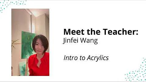 Meet the Teacher Jinfei Wang for Intro for Acyrlics - DayDayNews