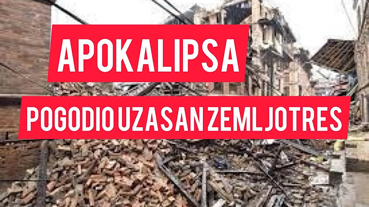 Ljudi ovo je APOKALIPSA! Kraj sveta: Udario STRAVICAN zemljotres! Jezivo