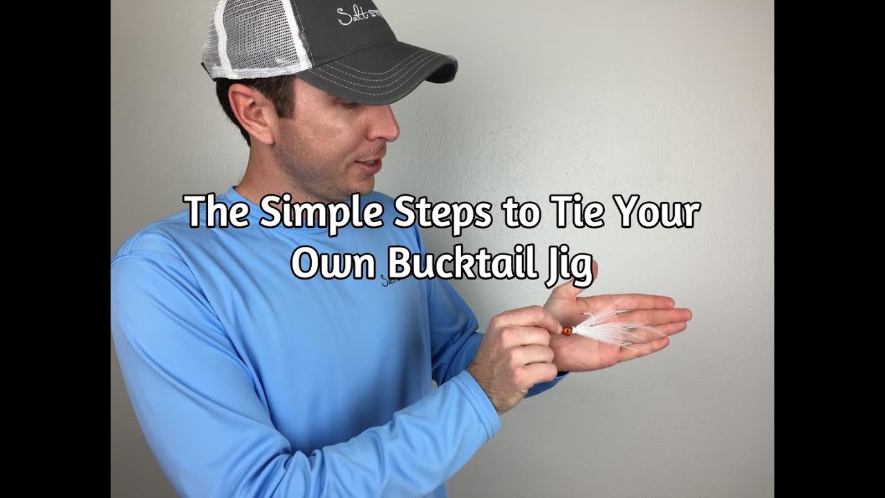 How To Tie a Bucktail Jig (and all of the bucktail tying materials) دیدئو  dideo