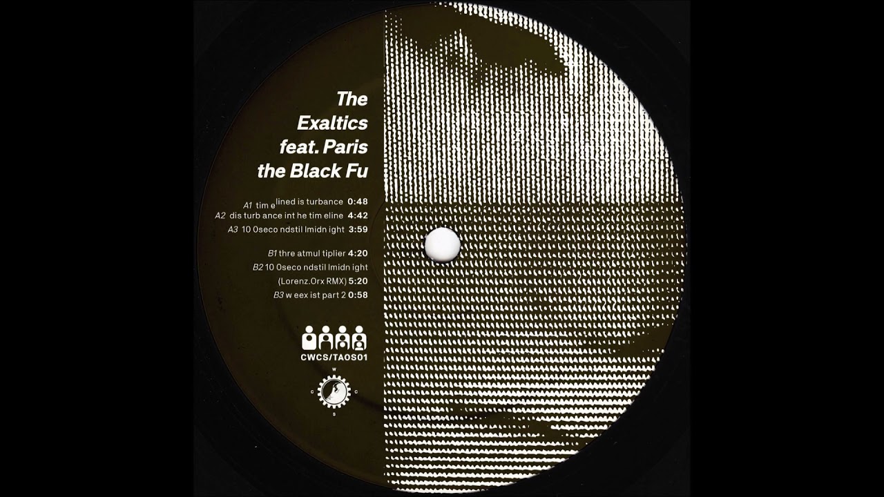 The Exaltics feat. Paris The Black Fu - Dis turb ance int he tim eline [CWCS-TAOS01]
