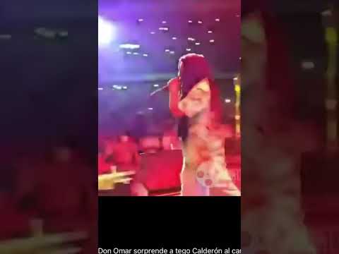 Don Omar llega de Sorpresa al concierto de Tego Calderon y llora de la emoción ♥️ #tegocalderon #don