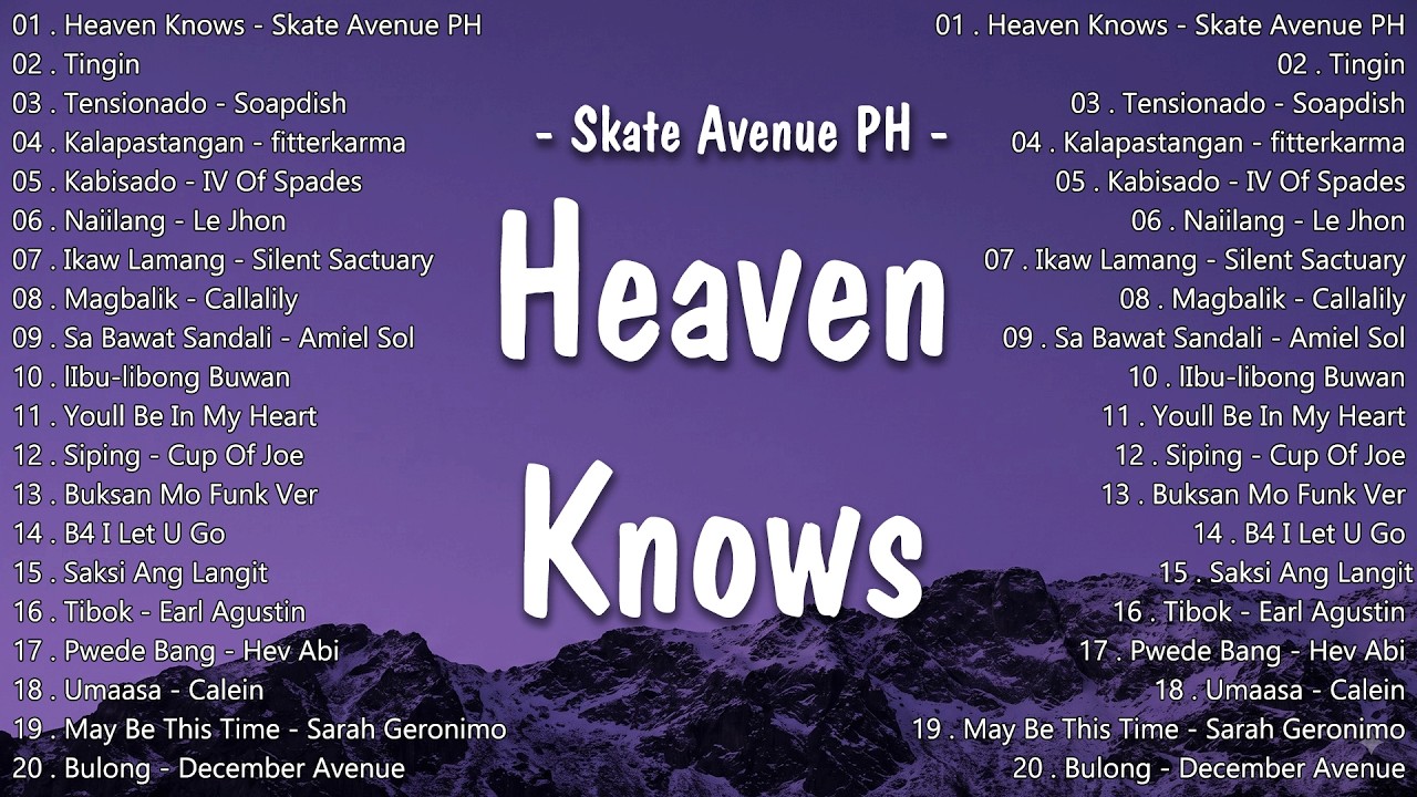 Top OPM Songs Philippines 2026 🎧 Heaven Knows - Orange&Lemons