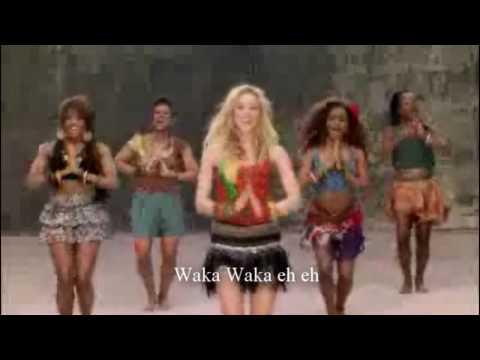 Waka Waka(This time for Africa)-Shakira (LETRA)